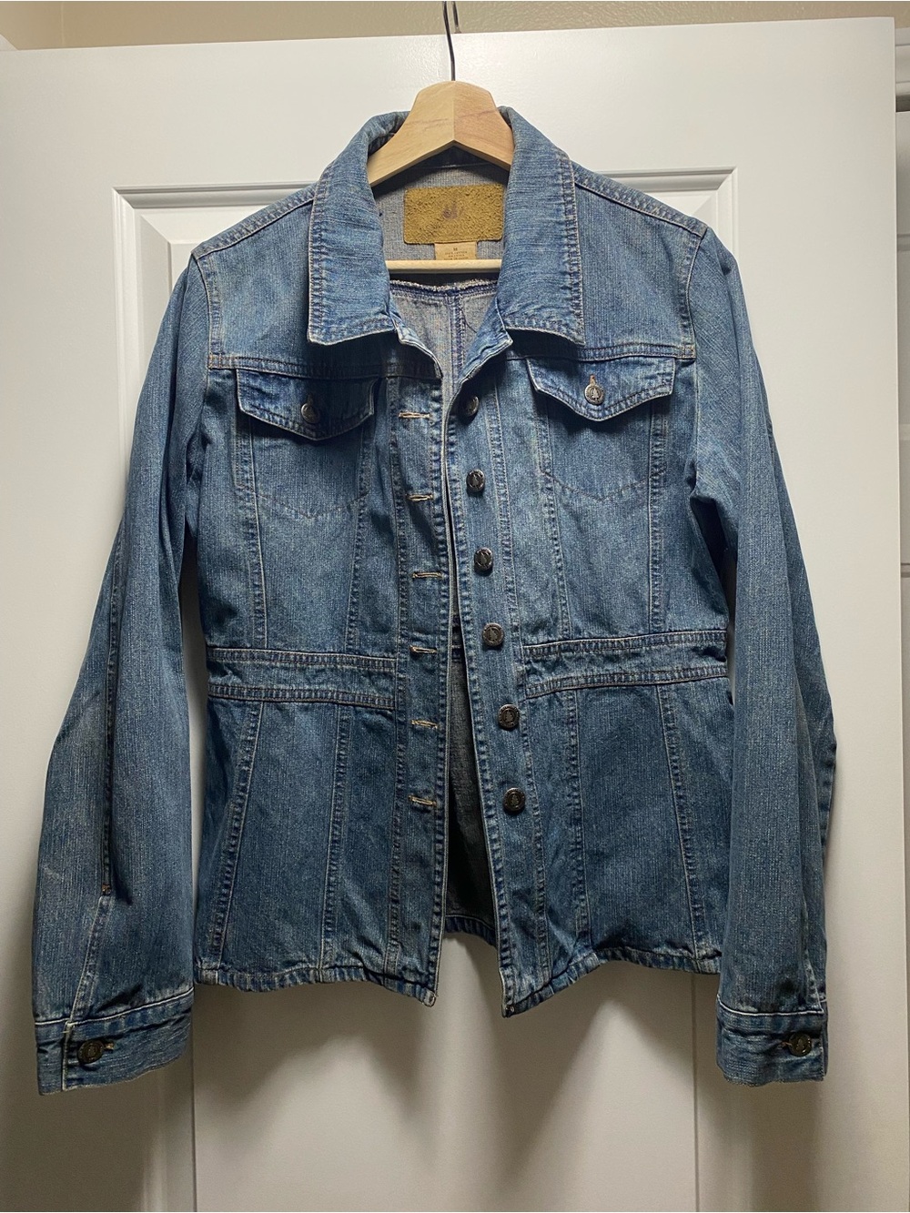 Great Northwest Clothing Co Denim Jean Jacket M 100% Cotton